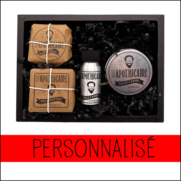 "ben" équipé - boîte personnalisée - 4 produits