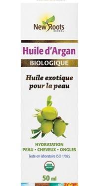 Huile d'argan -New Roots Herbal -Gagné en Santé