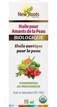 Huile pour Amants de la Peau -New Roots Herbal -Gagné en Santé