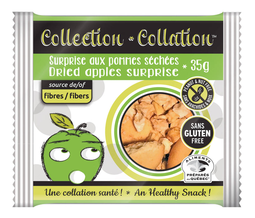 Surprise aux pommes séchées