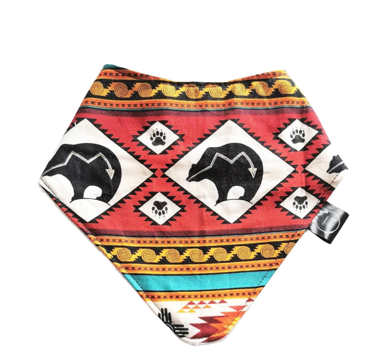 Bavoir à motits ours