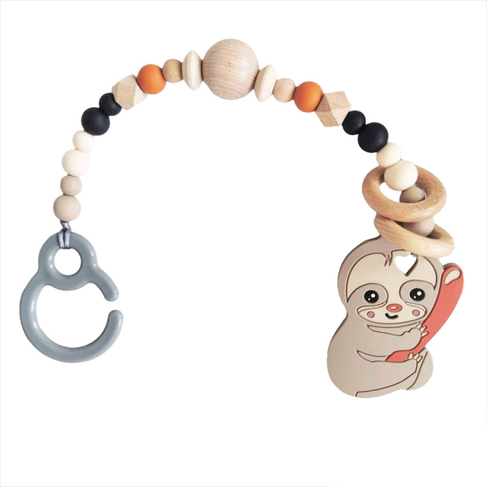 Attache jouet original paresseux