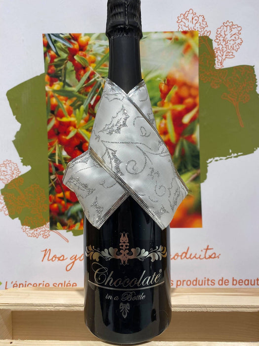 Champagne au chocolat sans alcool