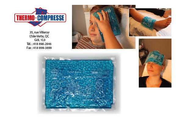 Compresse chaude ou froide petit bobo 6’’x8’’