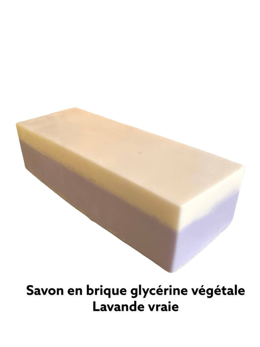 Savon en brique à la lavande