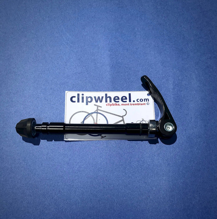 Convertisseur d'axe de roue "thru axle" 100mm x 12 mm en "quick release", pour c1 c2