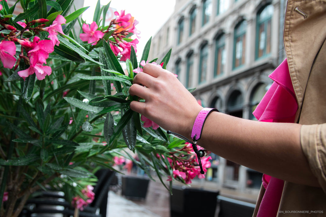 Bracelets en cuir de crapaud marin