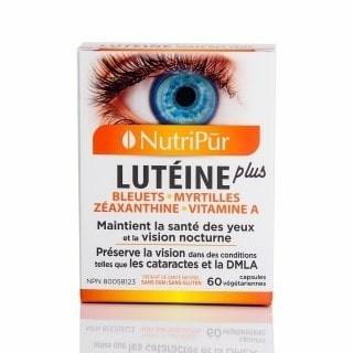 Lutéine plus -Nutripur -Gagné en Santé