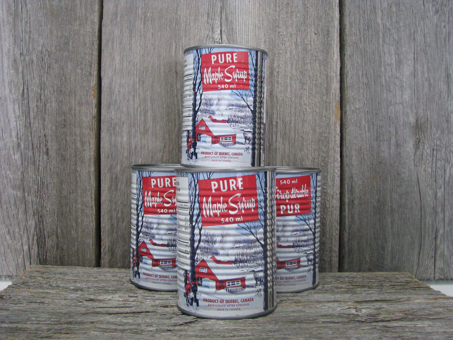 Sirop d'érable (1/2 gallon) - 4 cannes