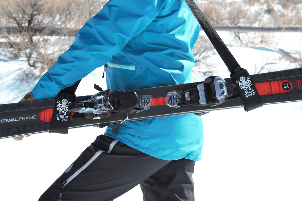 PILOTO Skimate Sangles de Ski, Sangles de Ski pour Transporter, Porte - Skis,  Fixations de Snowboard, transportez Facilement Votre équipement de ski-1pcs  A : : Sports et Loisirs