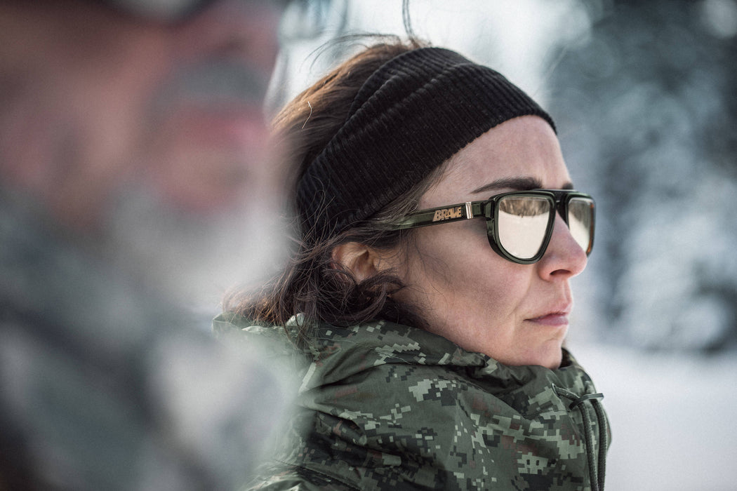 Lunette de soleil - trailblazer vert militaire