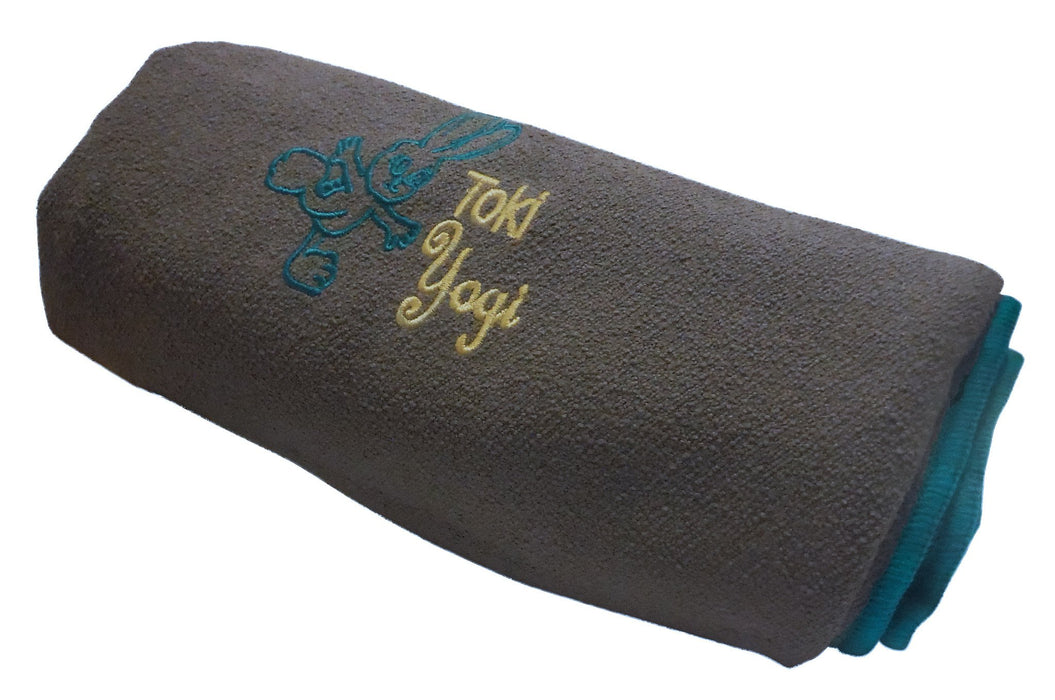 Serviette de yoga en microfibre premium