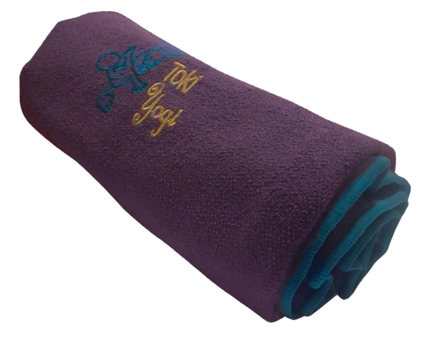 Serviette de yoga en microfibre premium