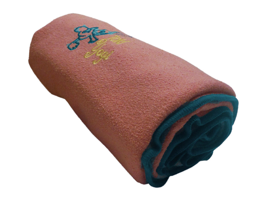 Serviette de yoga en microfibre premium