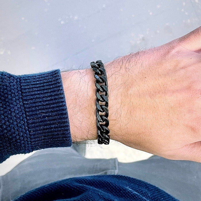 Chaîne gourmette 10mm la force en acier