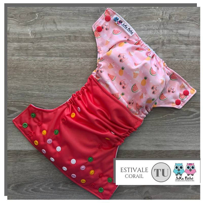 Couche lavable 1.0 estivale