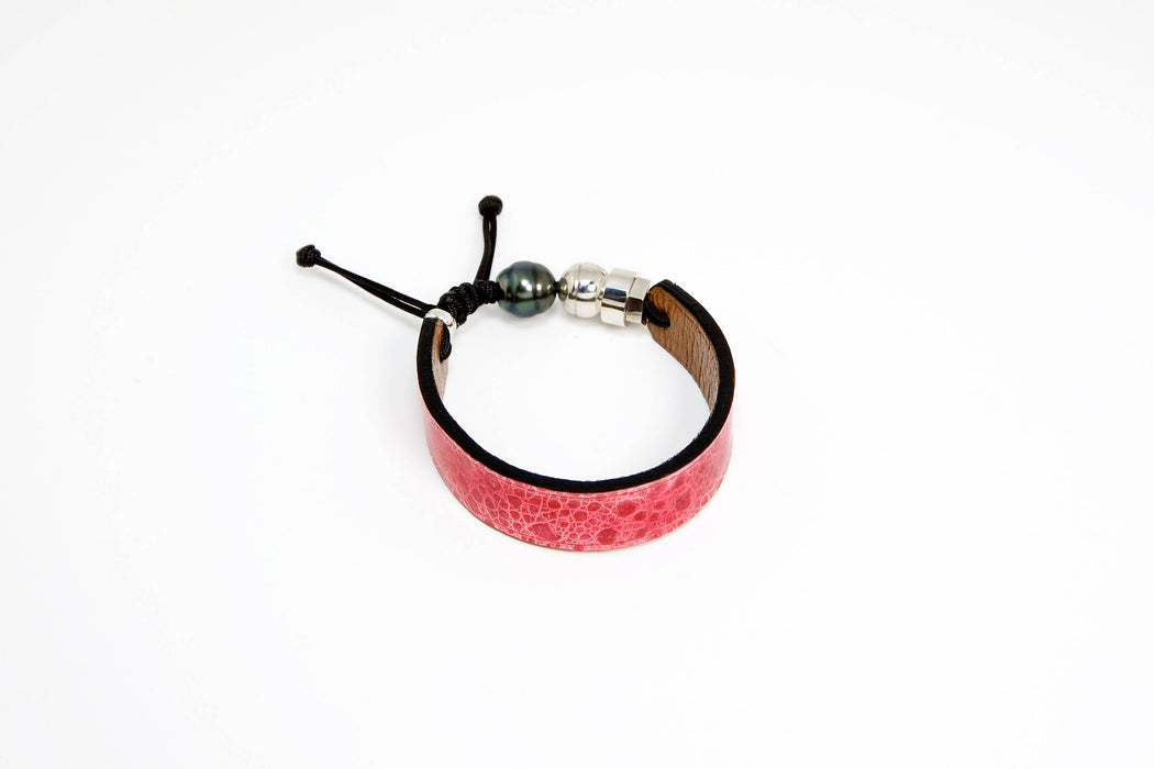 Bracelets en cuir de crapaud marin