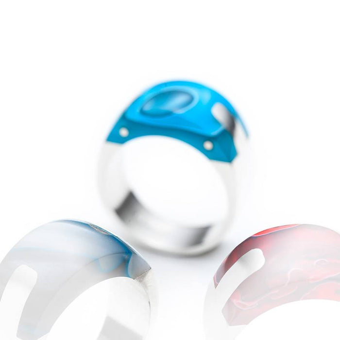 Modèle bague rainures