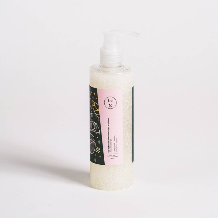 Gel nettoyant - (chaleureuse) pois de senteur, sucre et ambre (250 ml)