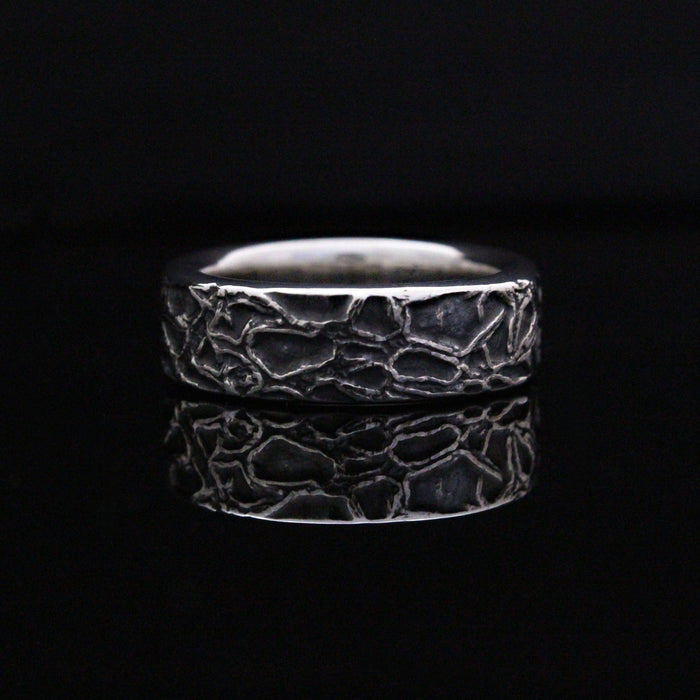 Bague jonc écaillé