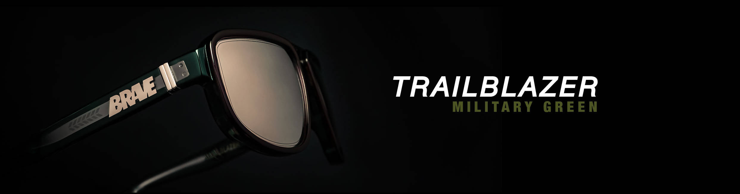 Lunette de soleil - trailblazer vert militaire