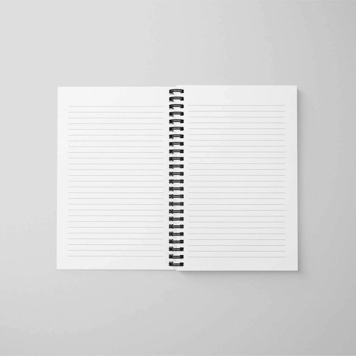 Cahier ligné | grandes fleurs