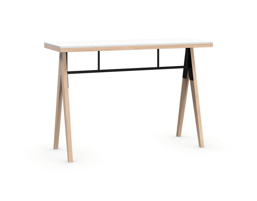 Îlot/console braccas en chêne blanc