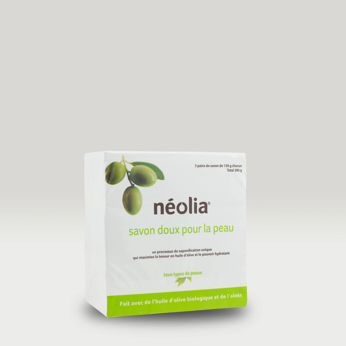 Néolia savon avec de l'huile d'olive biologique 3 x 130 g
