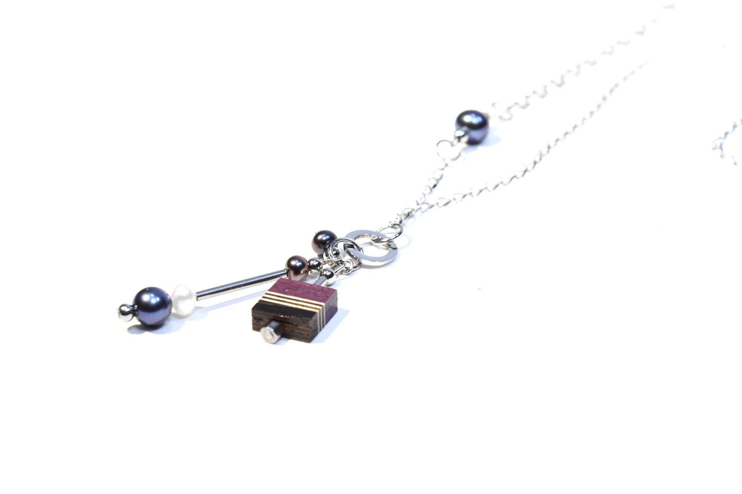 Collier délicat avec perles