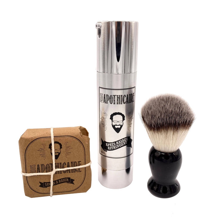 "ben" raser - après-rasage/astringent, savon à raser, blaireau