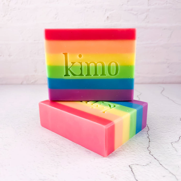 Savon ARC-EN-CIEL | RAINBOW Soap - Kimo Soaps