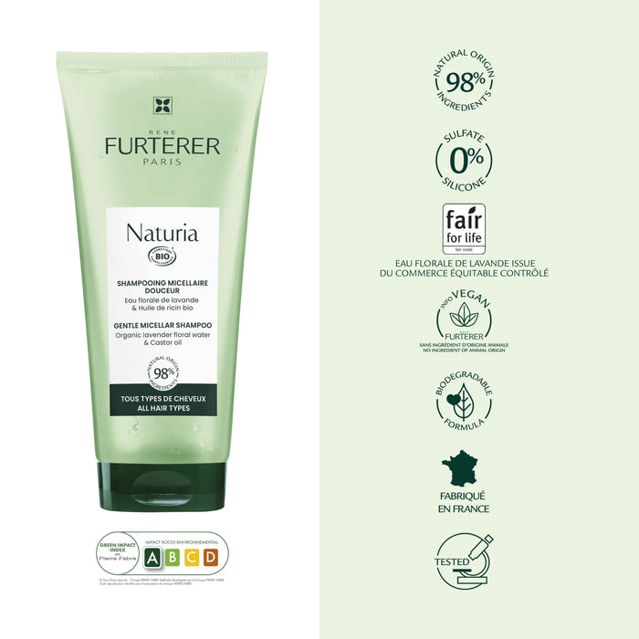 René furterer – naturia – shampoing extra-doux équilibrant (200 ml)