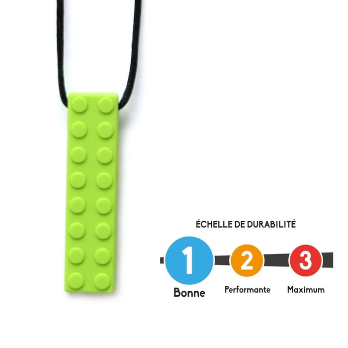 Pendentif - bloc: vert *livraison gratuite*