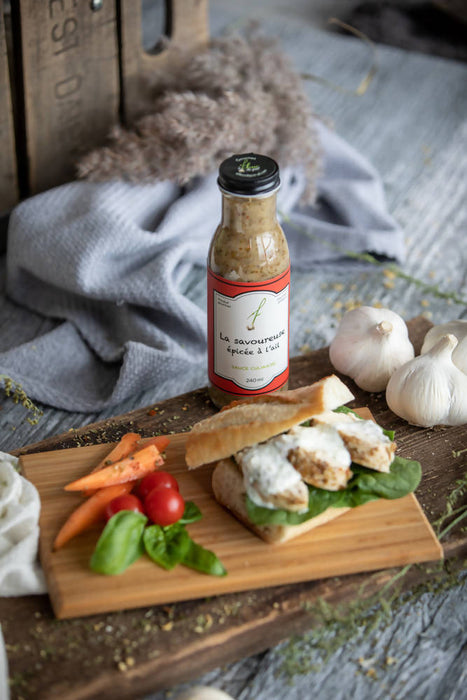 La savoureuse épicée à l'ail