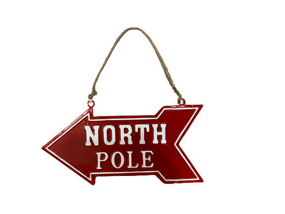 Affiche métal north pole