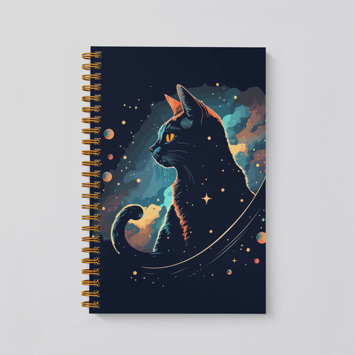 Cahier pointillé | chat cosmos (acsa)