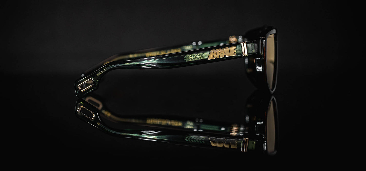 Lunette de soleil - trailblazer vert militaire