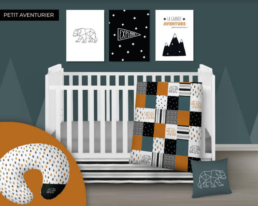 Literie bébé petit aventurier
