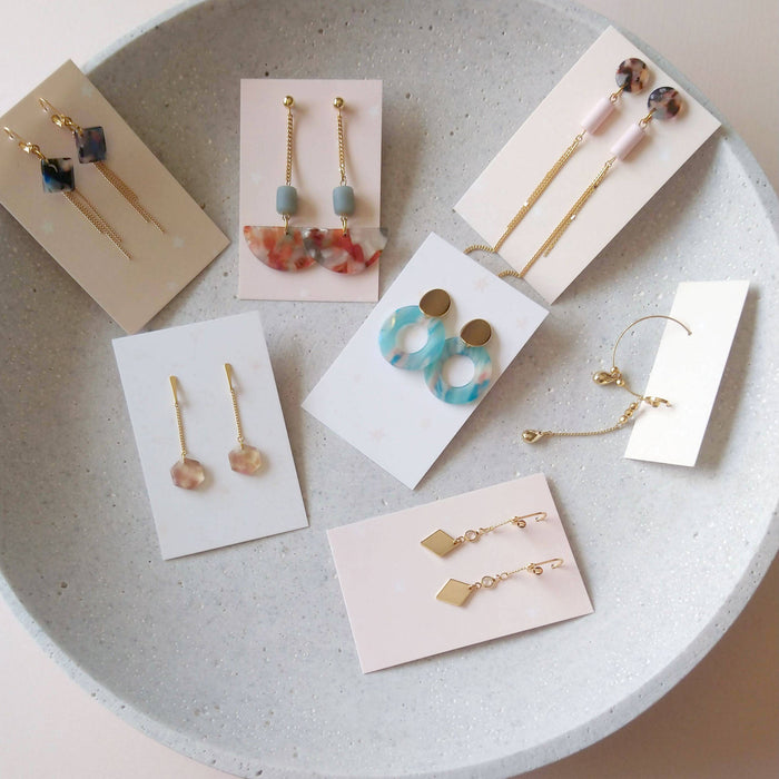 Boucles acétate noah (sd1373)