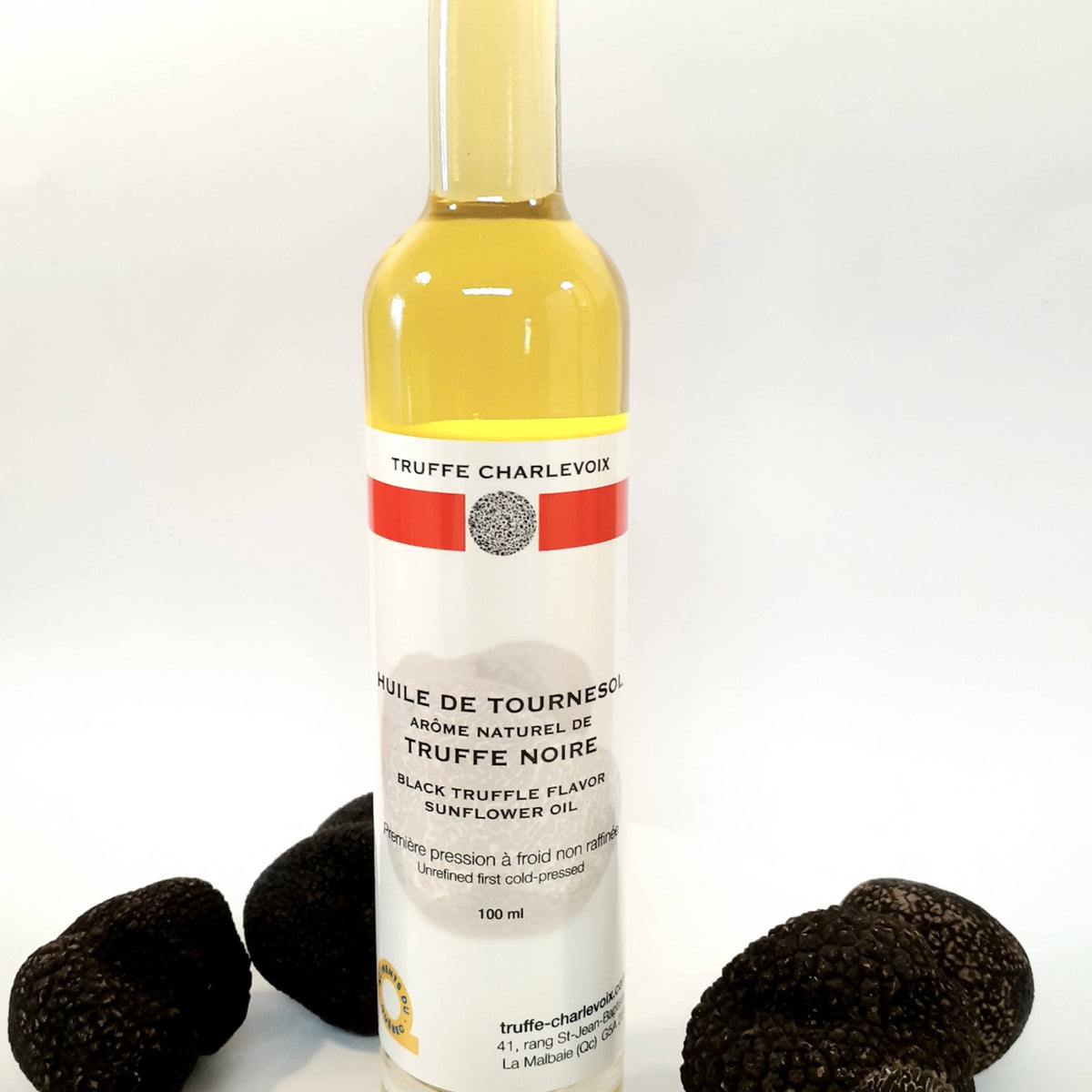 Huile de tournesol à l'arôme naturel de truffe noire — Ma Zone Québec