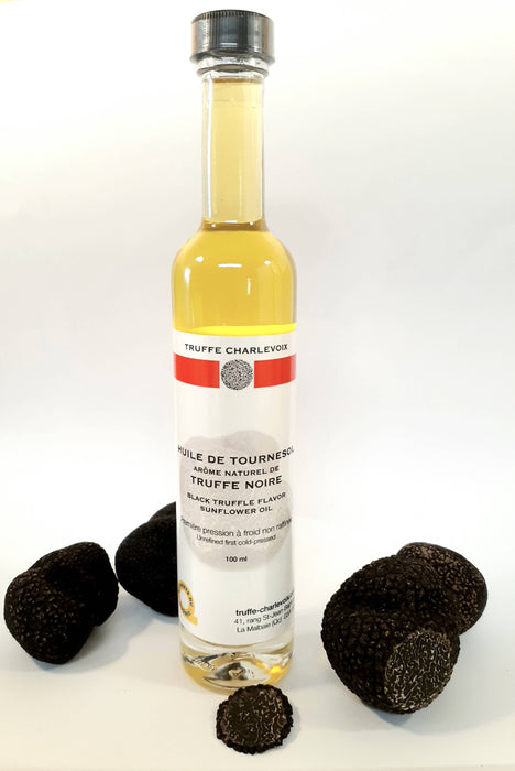 Huile de tournesol à l’arôme naturel de truffe noire