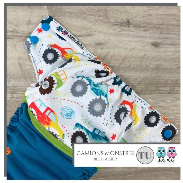 Couche lavable 1.0 édition limitée camions monstres