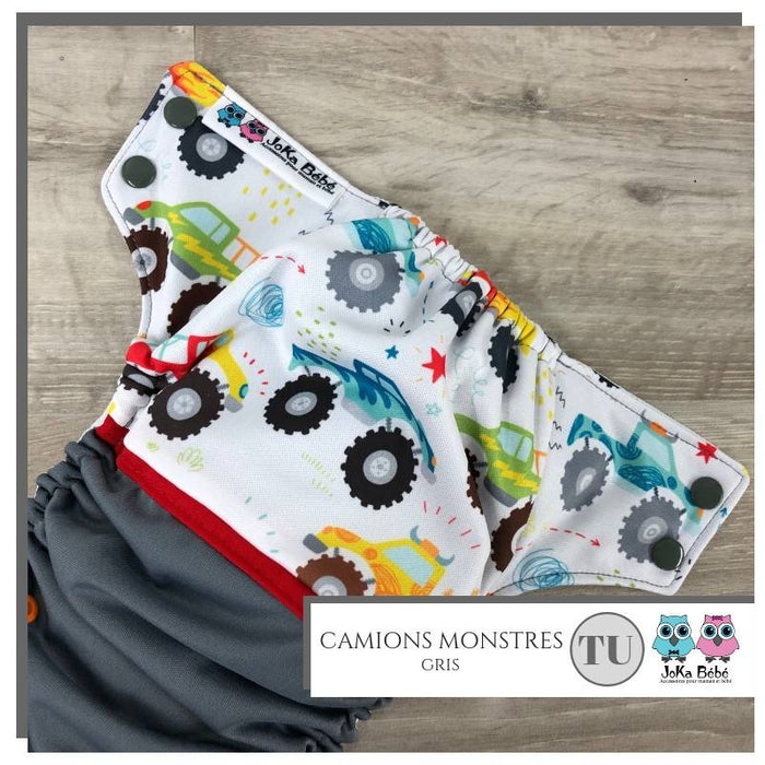 Couche lavable 1.0 édition limitée camions monstres