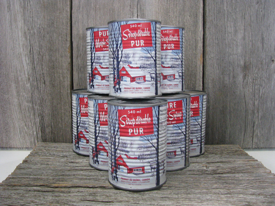 Sirop d'érable (gallon) - 8 cannes