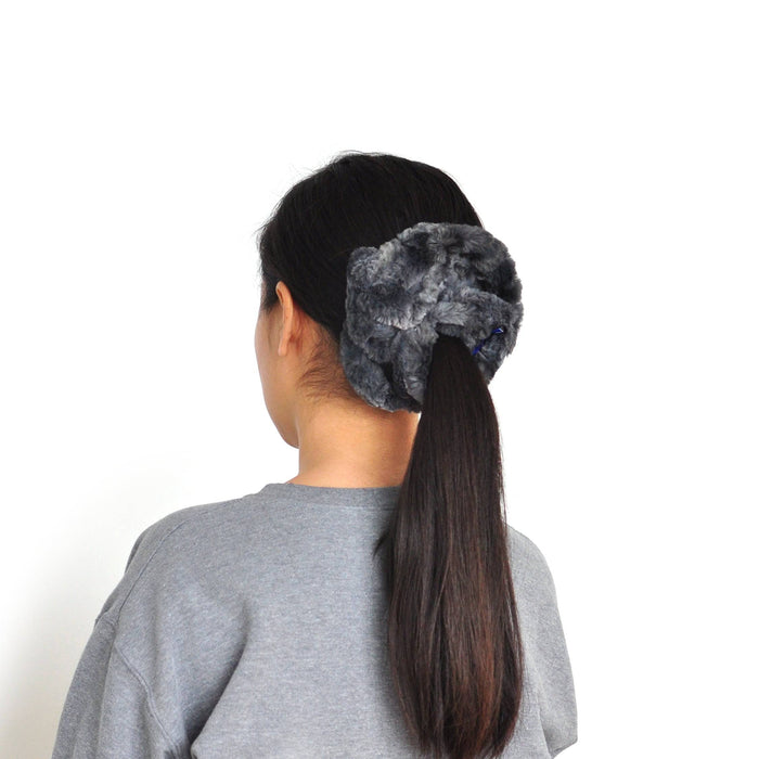 Chouchou géant - fausse fourrure, brun