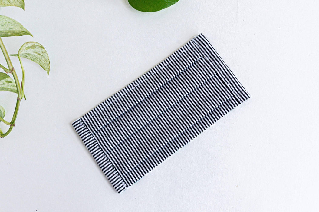 Masque en tissu - pois & rayures