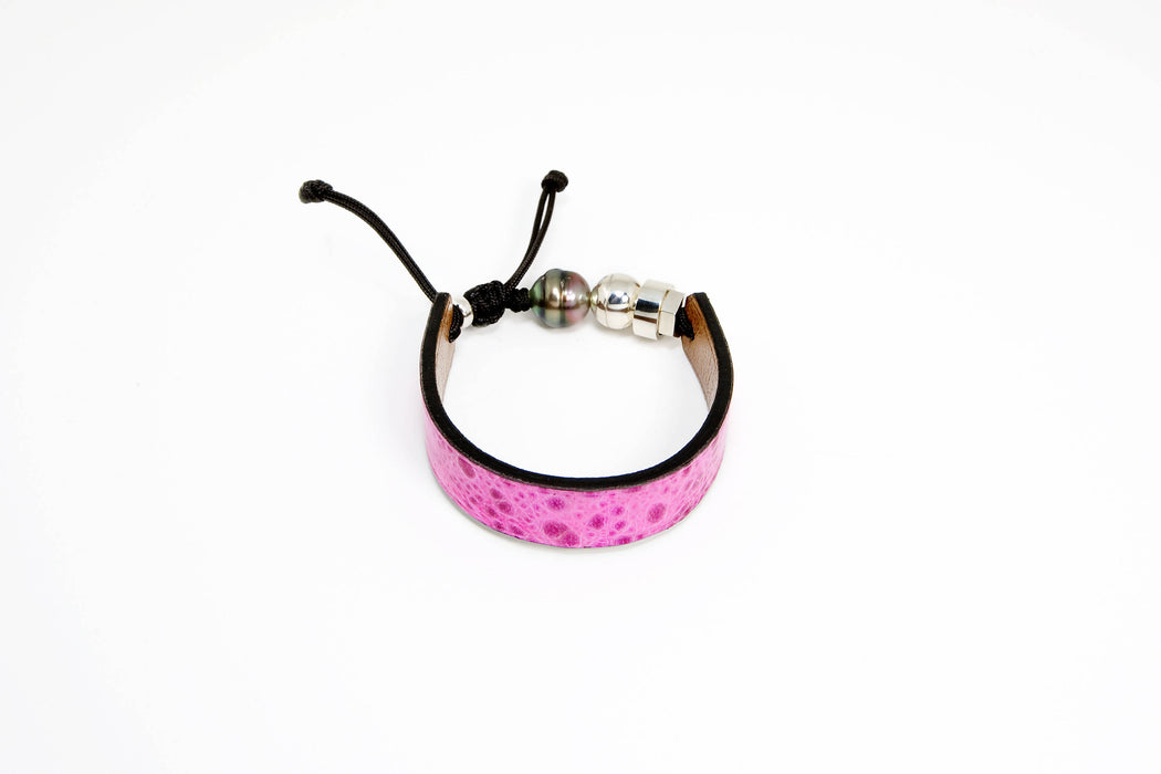 Bracelets en cuir de crapaud marin