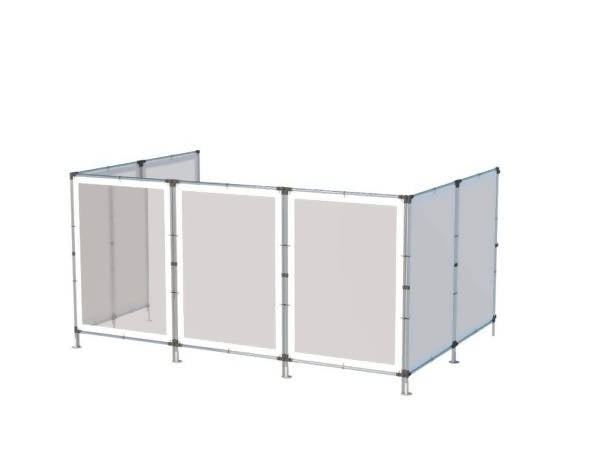 Mur séparateur 48 x 71″