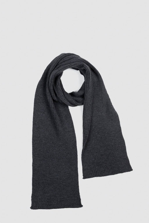 Cache-cou alpaga / foulard feutré en alpaga naturel : nuances de  gris-noir-blanc