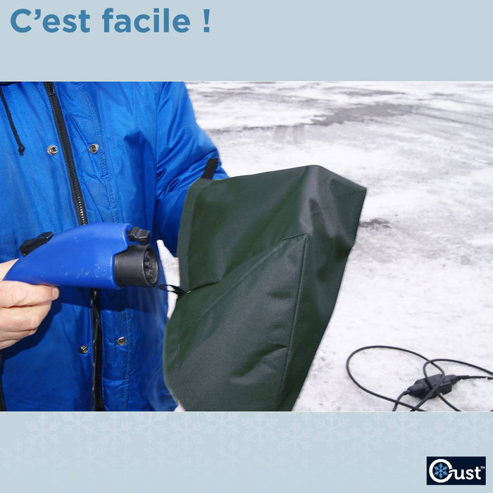 Housse pour compartiment de charge de voiture électrique et hybride rechargeable - oust™